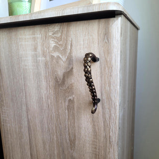 Octopus Tentacle Handle – Nautical Cabinet Pull, Bronze Color Finish