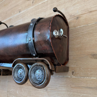 Truck Mailbox, Wall Mounted Semi Truck Design, Handmade Metal Outdoor Decor