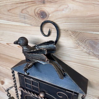 Hand Forged Wall Mount Mailbox: Custom Mailbox Numbers