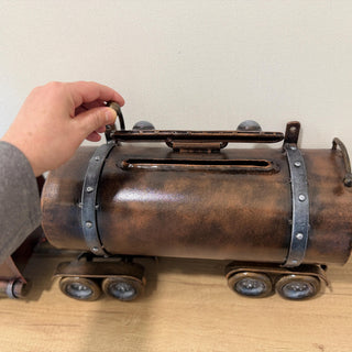 Truck Mailbox, Wall Mounted Semi Truck Design, Handmade Metal Outdoor Decor