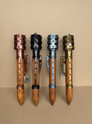 Medieval Wall Torch Light – Handmade Forged Sconce