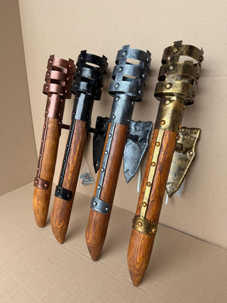 Medieval Wall Torch Light – Handmade Forged Sconce