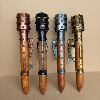 Medieval Wall Torch Light – Handmade Forged Sconce