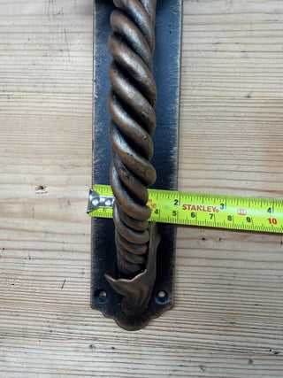 Rustic Flower Door Pull