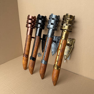 Medieval Wall Torch Light – Handmade Forged Sconce