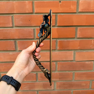 Rustic Flower Door Pull