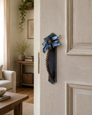 Rustic Flower Door Pull