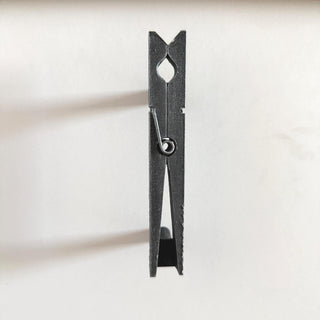 Clothespin Cabinet Handle – Rustic Metal Drawer Pull