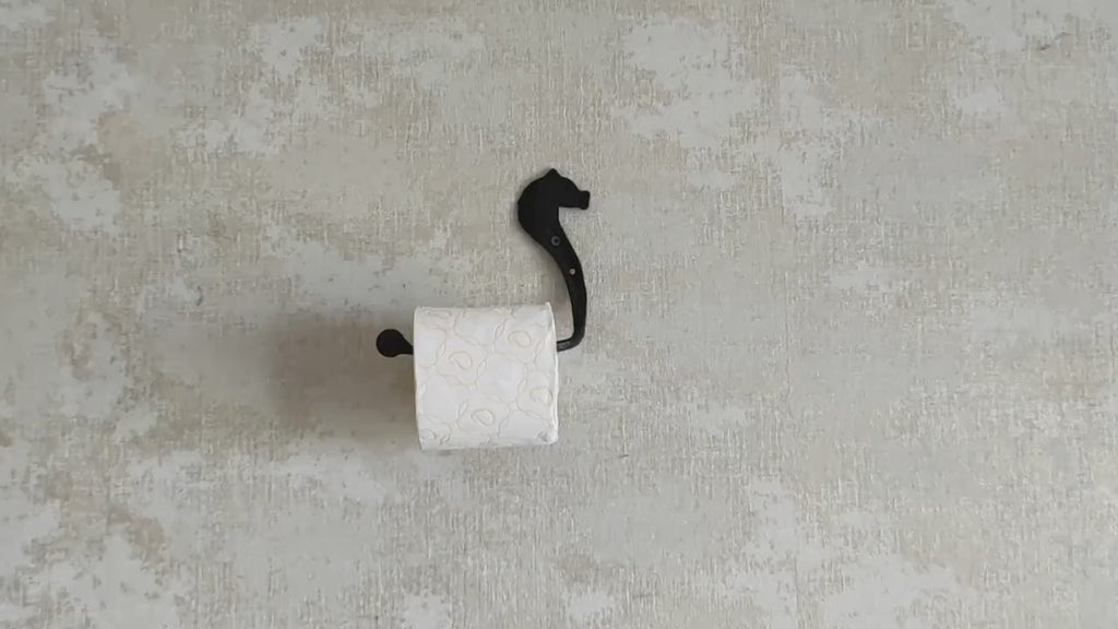 Toilet paper wall holder, toilet paper holder Horse, Horse style decor