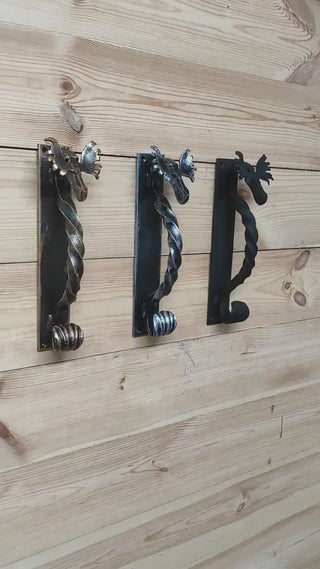 Metal Door Handle Moose, sturdy barn door handle Elk