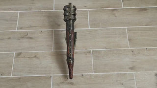 Handmade Forged Iron Wall Sconce Candle Holder: Medieval Torch