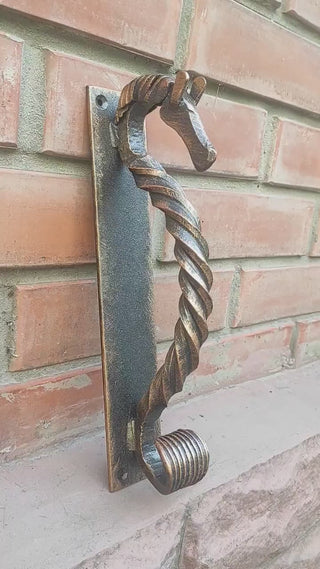 Horse Door Handle, Stable Decor, Horse Barn Decor, Barn Pull, Horse Lover Gift, Equestrian Decor Bedroom, Horse Accessory, Unique Door  Pull