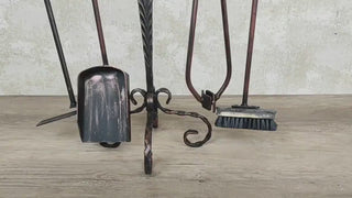 Forged fireplace tools set, Fireplace poker, Fireplace Tongs, Shovel, Broom, Hand Forged, Fireplace Gift, Fireplace Tool, Fire Poker