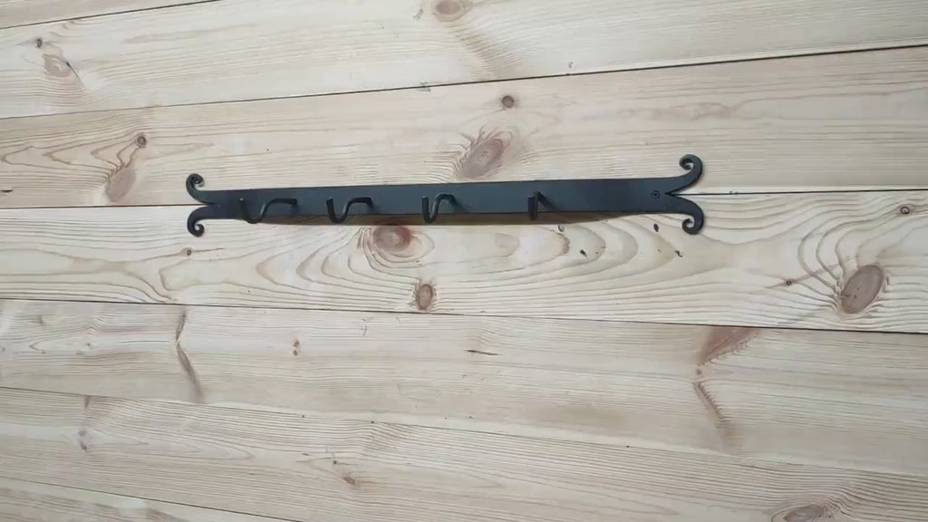 Hanger hallway, Handmade coat hanger, metal hanger rack