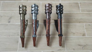 Handmade Iron Wall Sconce Candle Holder: Medieval Torch Style