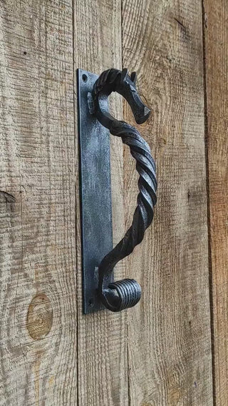 Barn Door Handle Horse. Door handle for the stable.