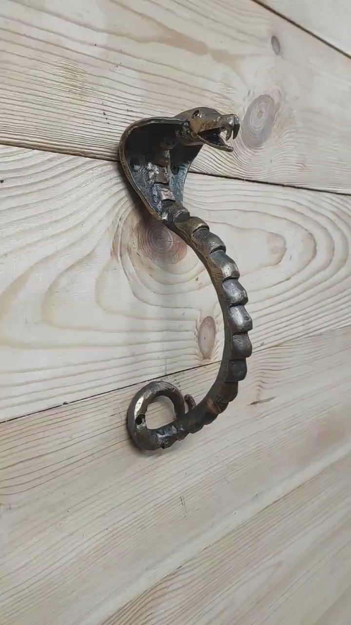 Barn door handles, cobra door handle, metal handle