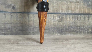 Hand Forged Wrought Iron Wall Sconce: Medieval Viking Torch Lantern
