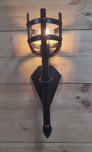Medieval lantern, Wall sconce, Wall lightining