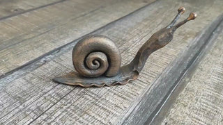 Snail sculpture, Metal animal, Forged sculpture, Metal snail, Iron snail, Iron ornaments, Metal sculpture, Forged gifts, Handmade sculpture