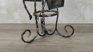 Forged fireplace tools set, Fireplace poker, Fireplace Tongs, Shovel, Broom, Hand Forged, Fireplace Gift, Fireplace